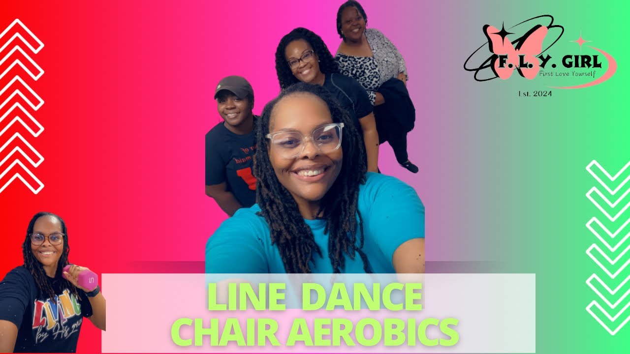 Line Dance Chair Aerobics | Beginner Friendly | Modifications available | Fun Music