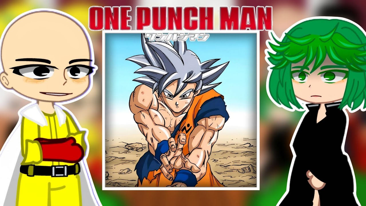 S-Rank Heroes + (Saitama) React to Goku/Dragon Ball || (All Parts) || react to goku || gacha club