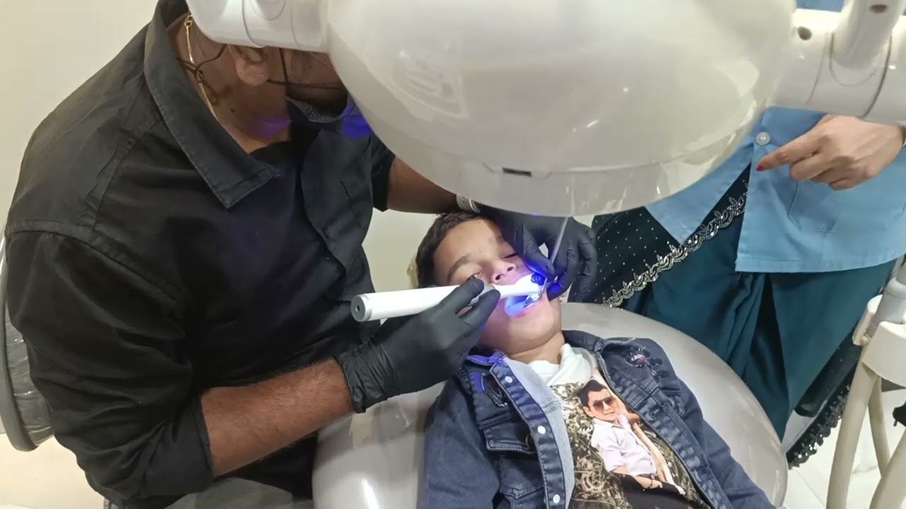 लहान मुलांच्या किडलेल्या दातांन मध्ये सिमेंट भरणे 🦷✨☎️02591796340
