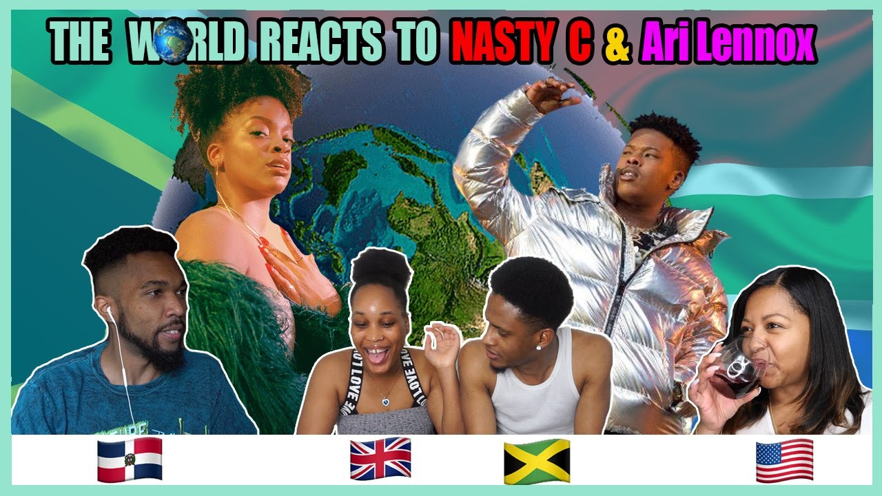 The World Reacts To Nasty C ft Ari Lennox   Black and White