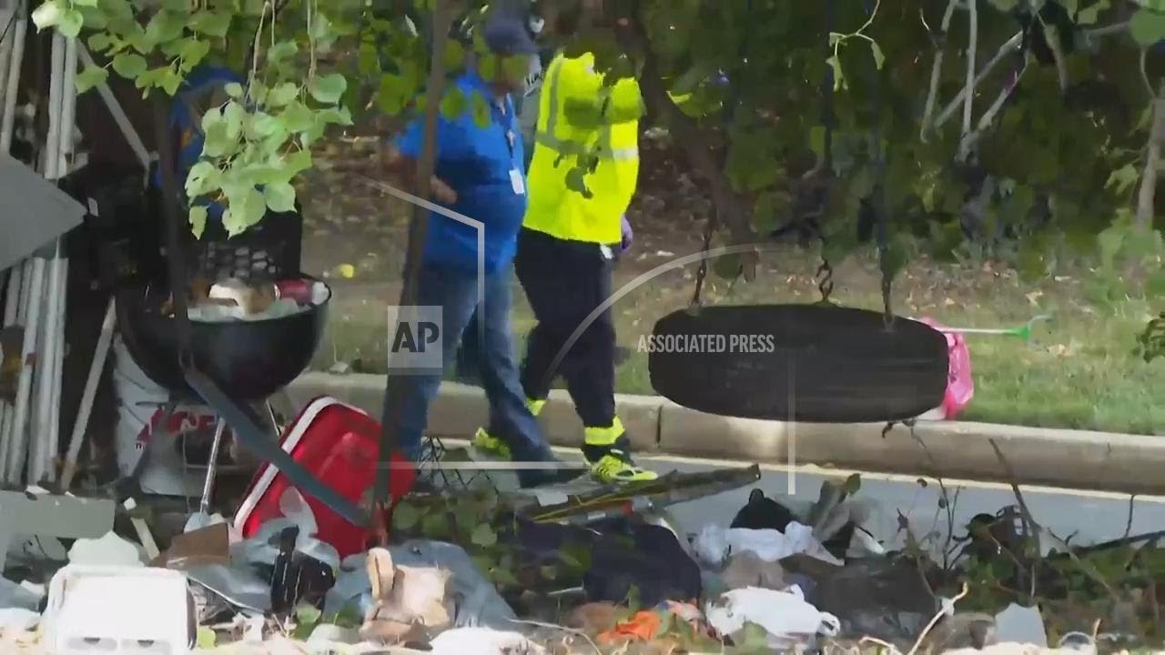 AP reporter gives tour of closed DC homeless encampment