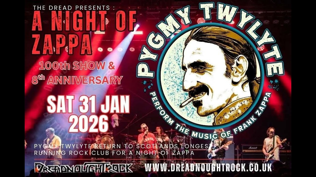 PYGMY TWYLYTE | A Tribute to FRANK ZAPPA | Intimate Show | 31.01.2026 | Full Live Gig