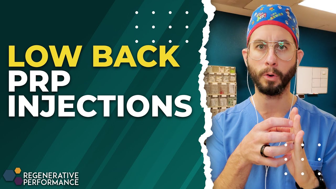 Low back PRP Injections