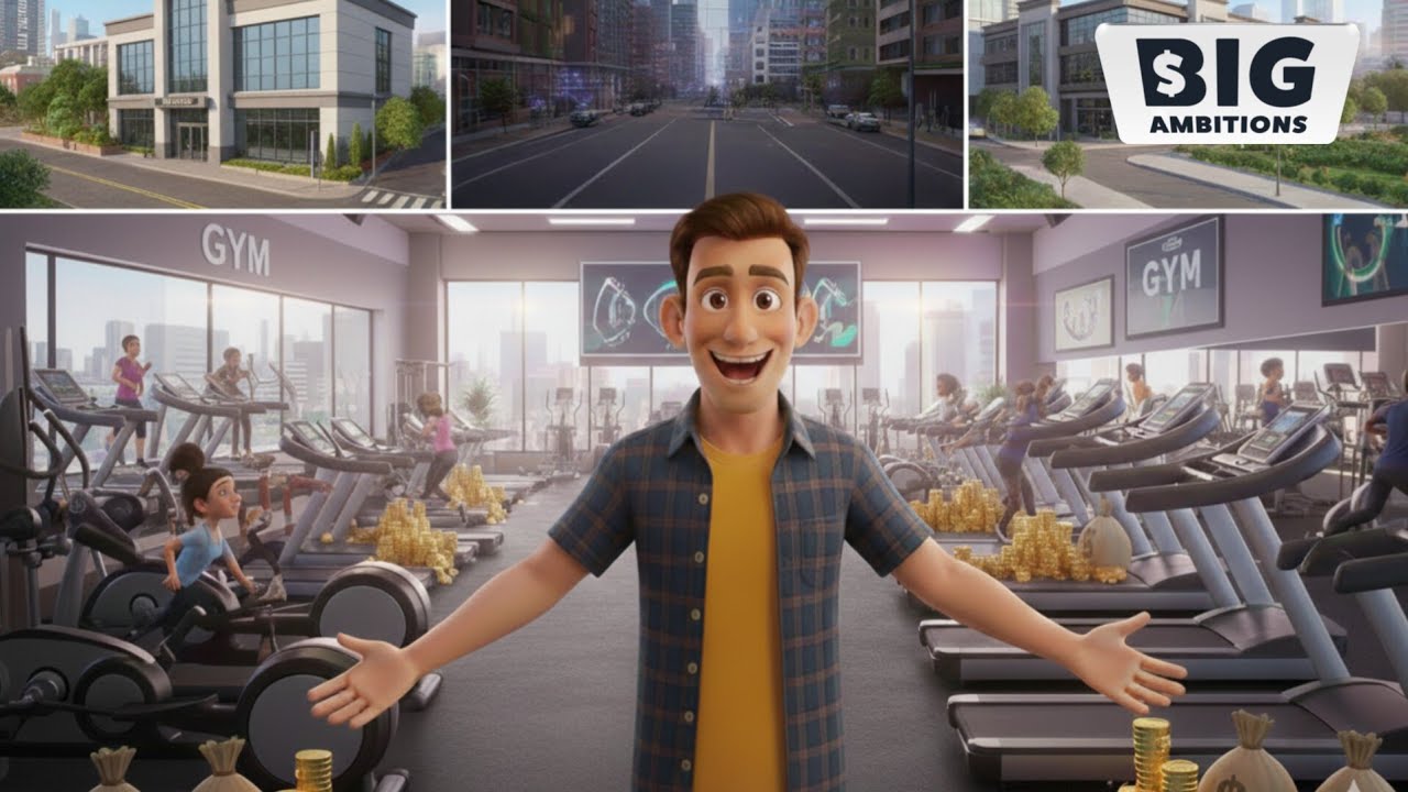 Rede de Academias dando Muito Lucro - Big Ambitions