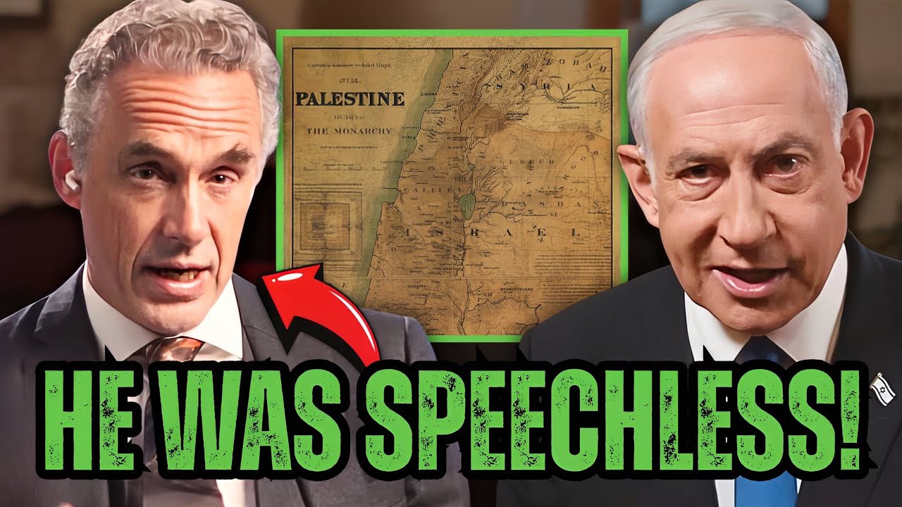 Watch Peterson's Jaw DROP When Netanyahu Proves Israel Belongs To The Jewish People!