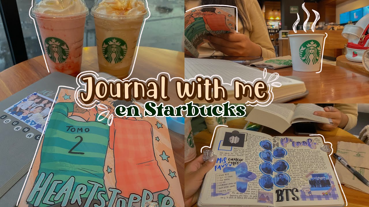 Journal with me ☕️ | en un café 🖤