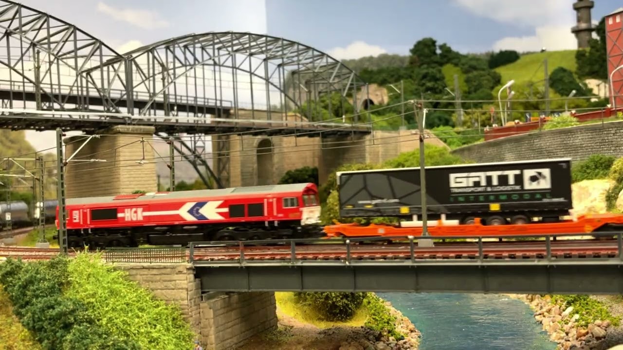 Zwei Jahre Moba Schönhausen Märklin C Gleis Modellbahnanlage