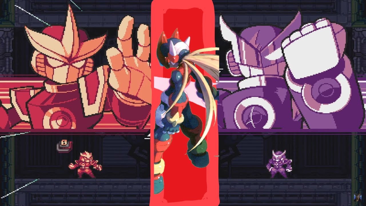 I Put The Song Cannonball From Mega Man Zero 3 Over The Kai Vs. Nega Boss Fight In Gravity Circuit