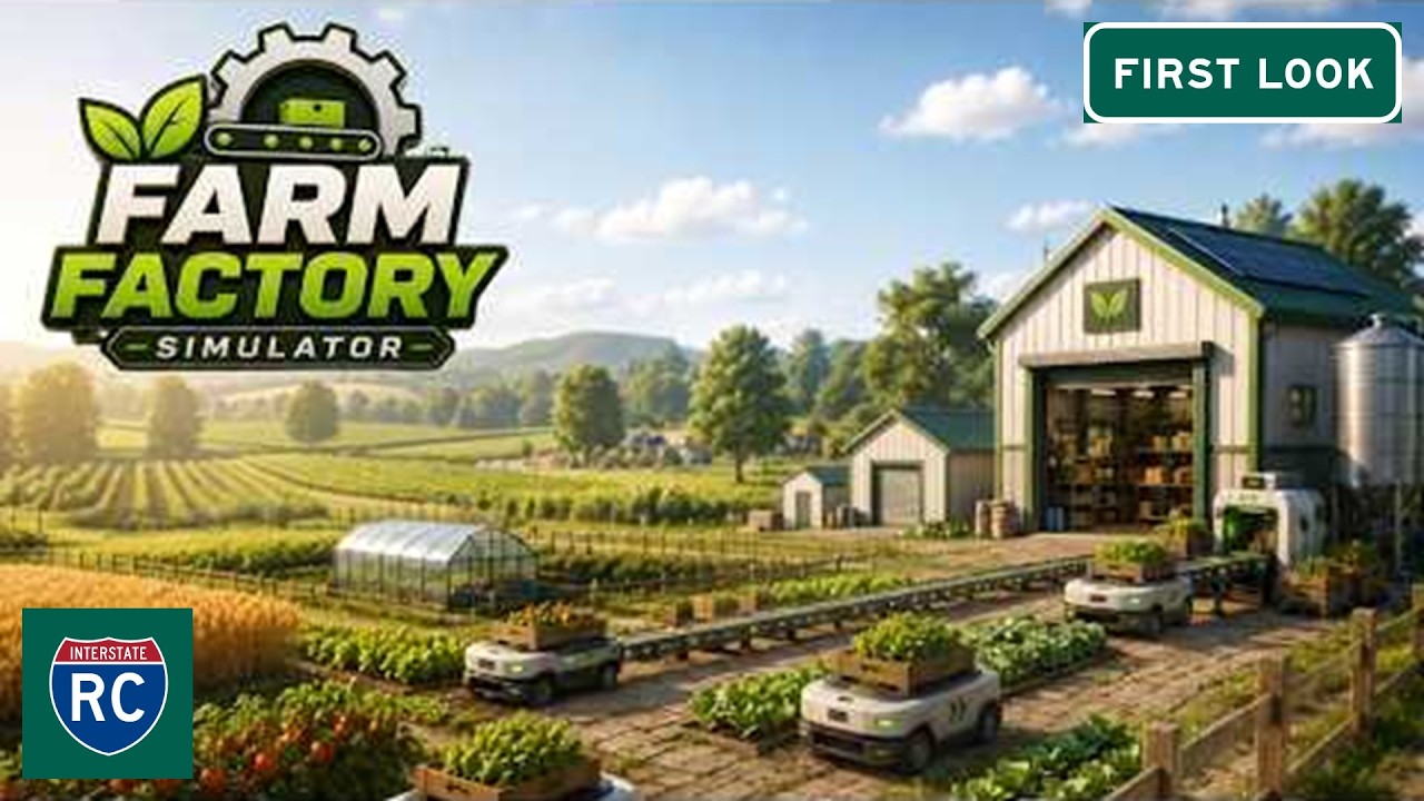Farm Factory Simulator: Первый взгляд &mdash; Наш путь к автоматизированной ферме начинается! Эпизод 1