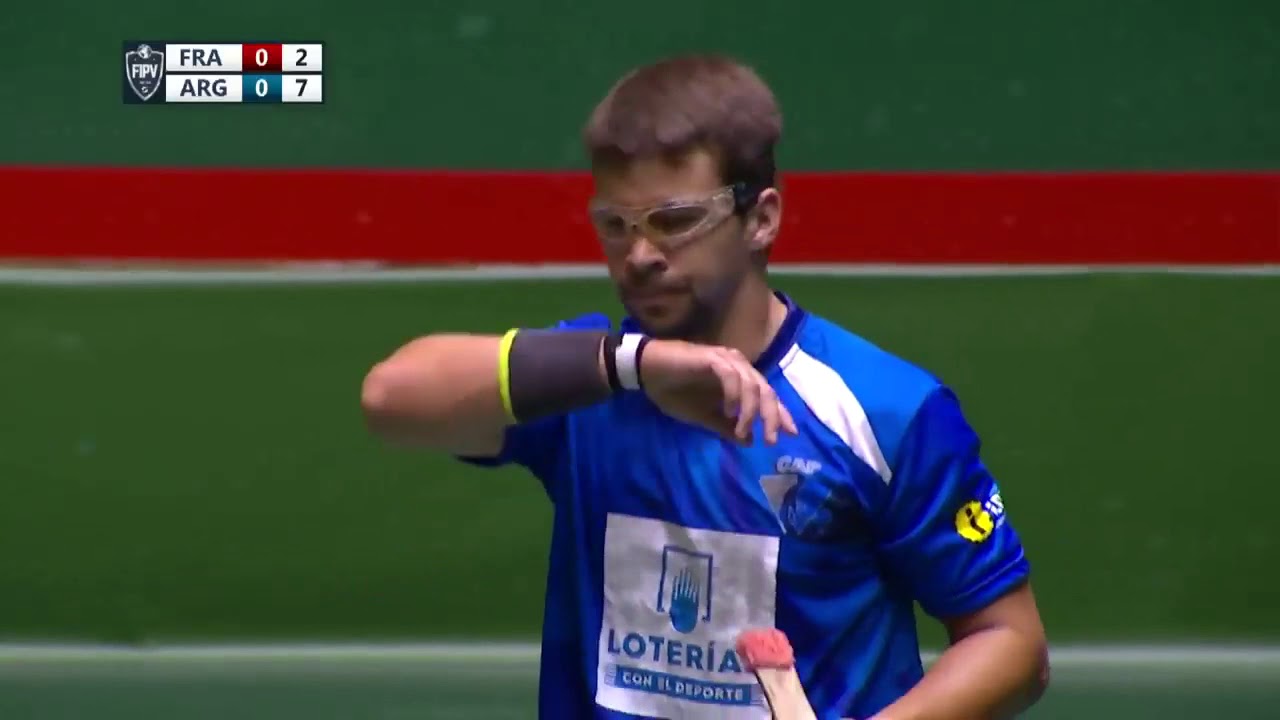 CAMPEONATO MUNDIAL DE PELOTA VASCA PALETA GOMA VARONIL FRANCIA VS ARGENTINA