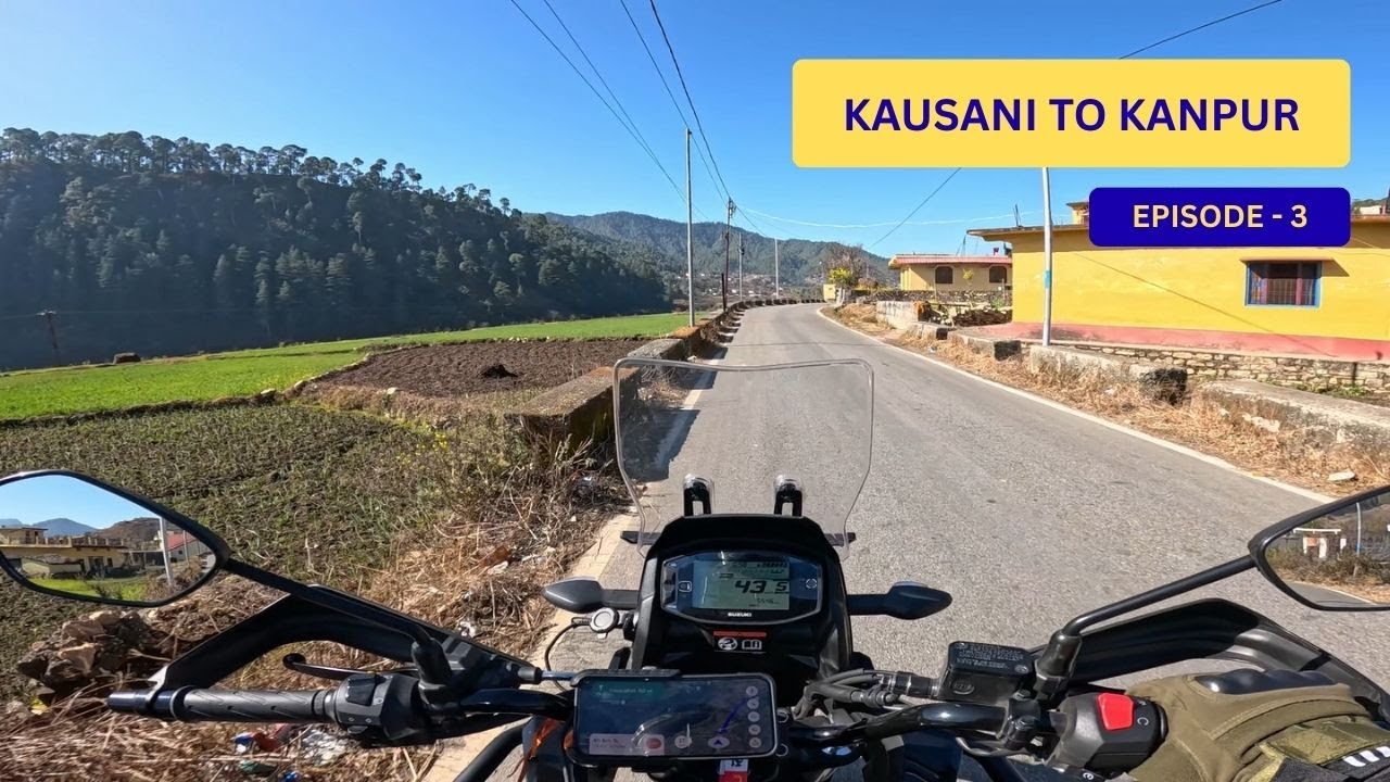 Retrun Journey From Kausani to Kanpur | Switzerland of India | 516 KM in One Stretch