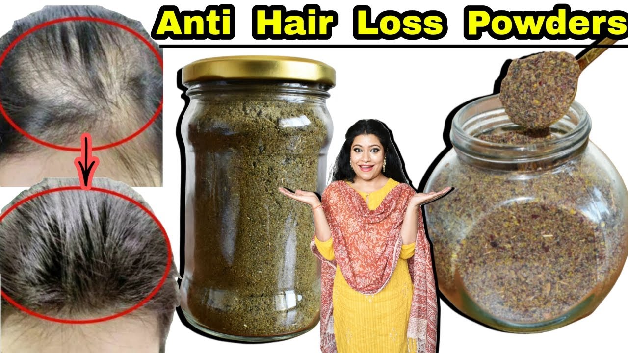 Anti Hair Loss Powders To Consume & Apply: Very Effective Way To  Stop Hair Loss & Regrow Hair