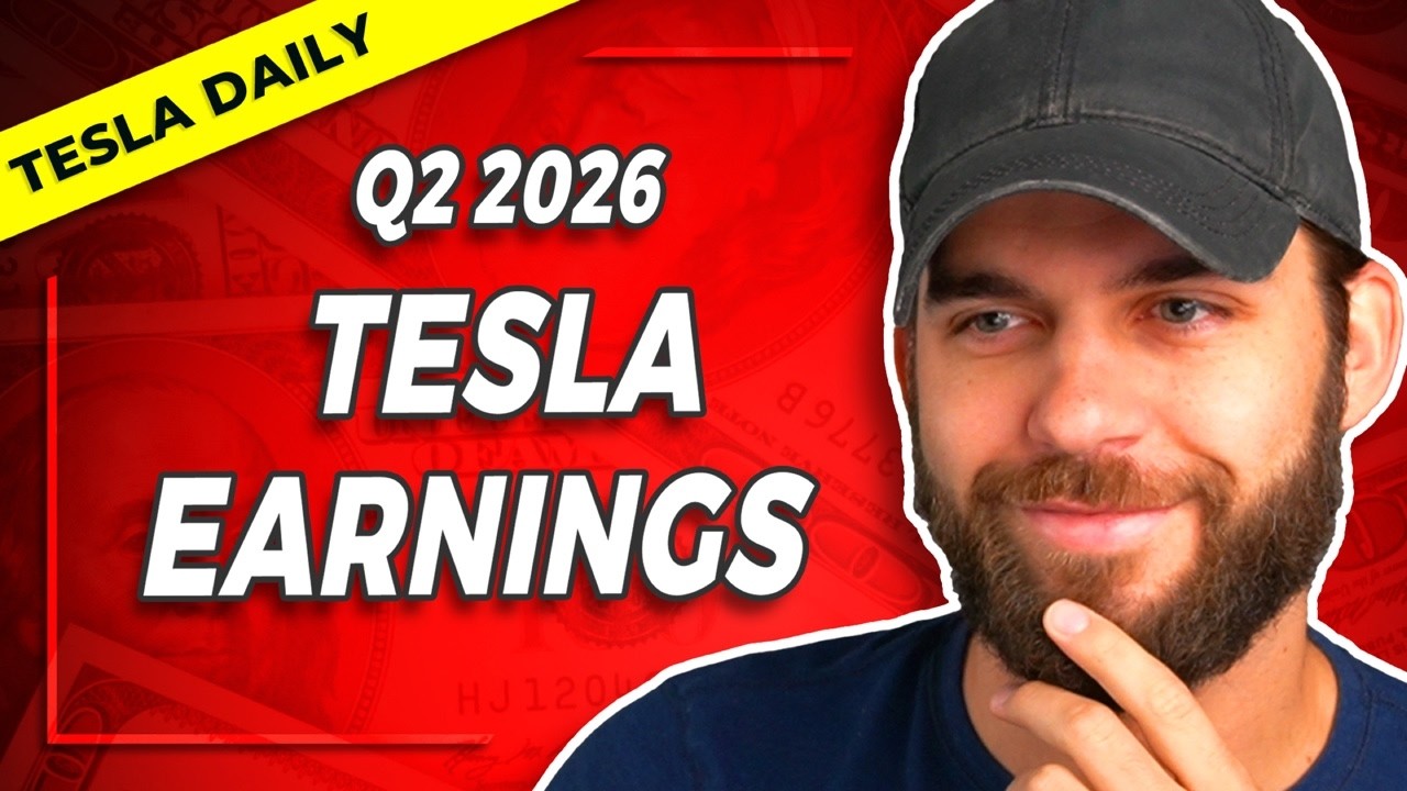 Live: Tesla Q2 Earnings Report Coverage & Analysis (Q2-26)