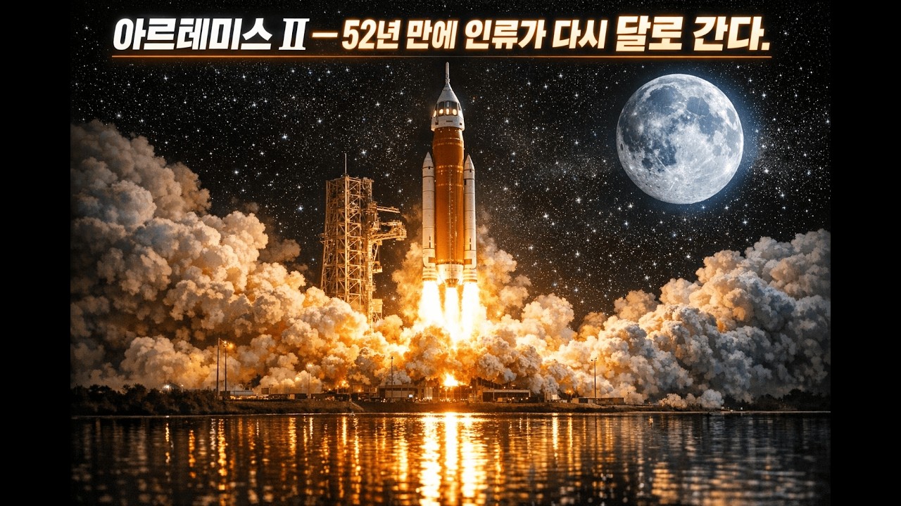 [What] 아르테미스 II — 52년 만에 인류가 다시 달로 간다