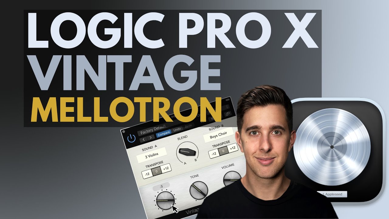 How to use the Vintage Mellotron in Logic Pro X