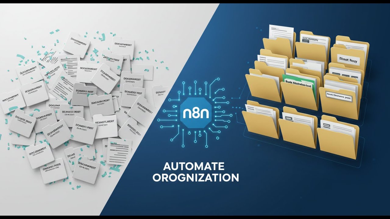 n8n + OCR + AI: Automatically Rename & Sort Your Files (No-Code Automation)