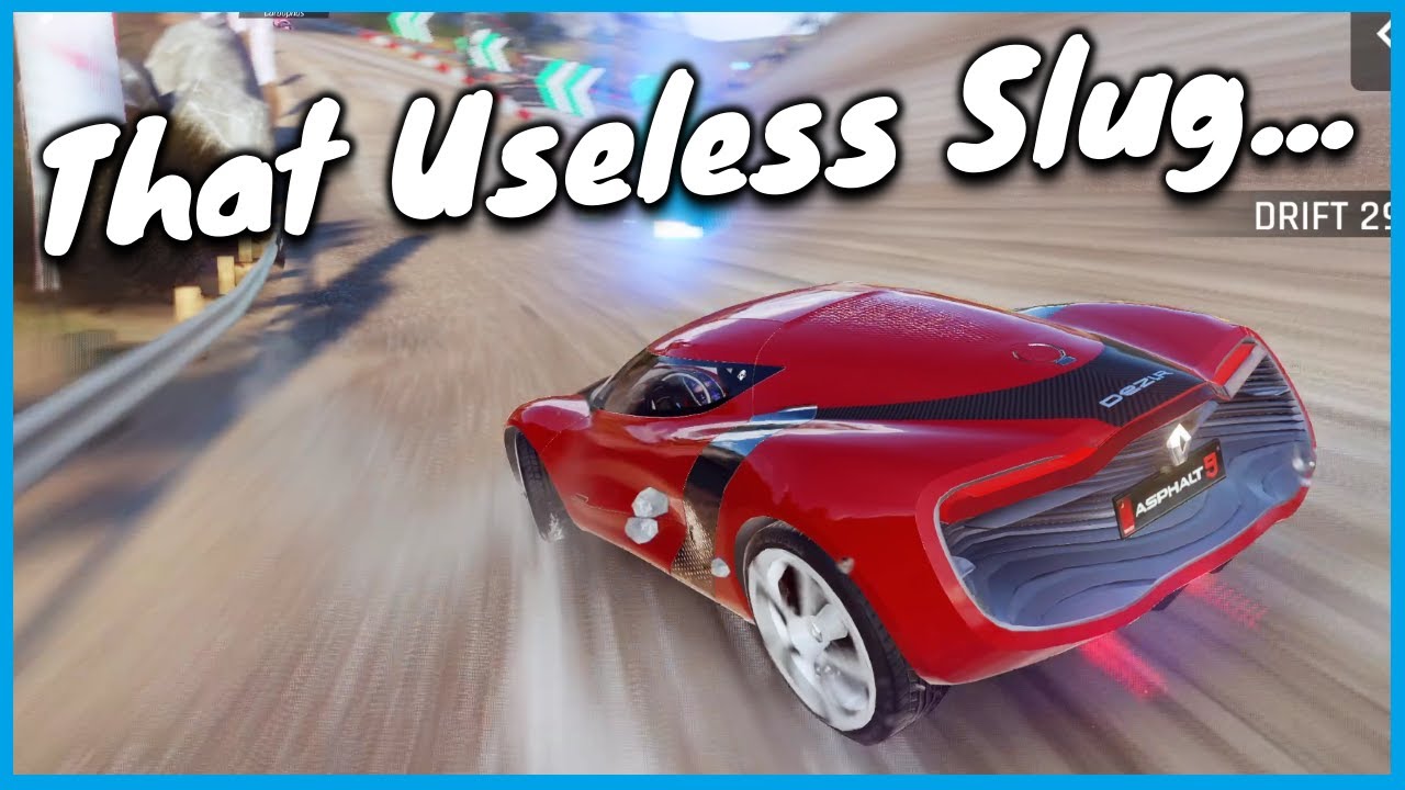 That Useless Slug... | Asphalt 9 4* Renault DeZir Multiplayer