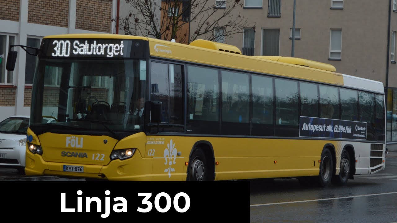 Turku Föli Linja 300: Petäsmäki - Kauppatori