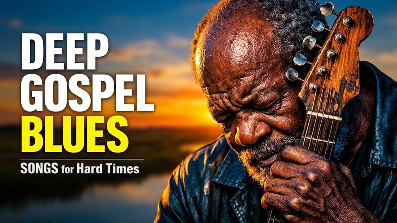 Deep Gospel Blues for Hard Times With Lyrics ✝️ When I Have No Strength