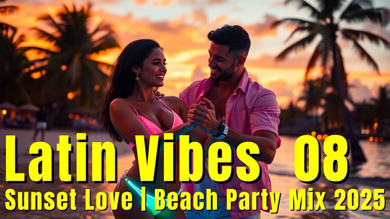 Latin Vibes 08 🌅🔥 Sunset Love | Best Reggaeton Beach Party Mix 2025
