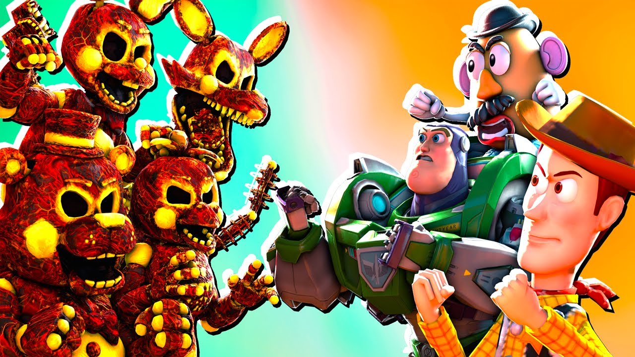 [SFM FNaF] Lava Animatronics vs Toy Story
