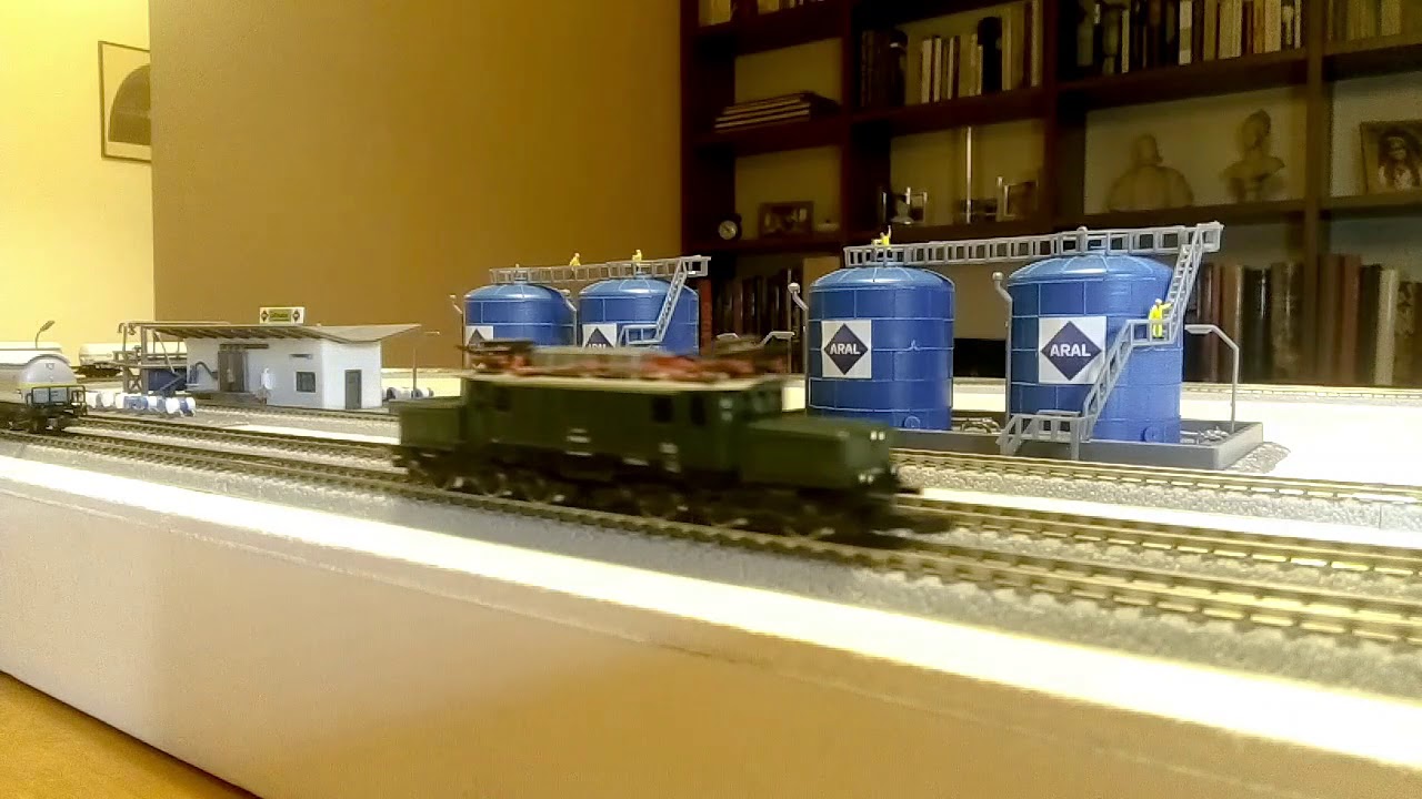 Auslauf für meine Märklin mini-club am 18.11.2018