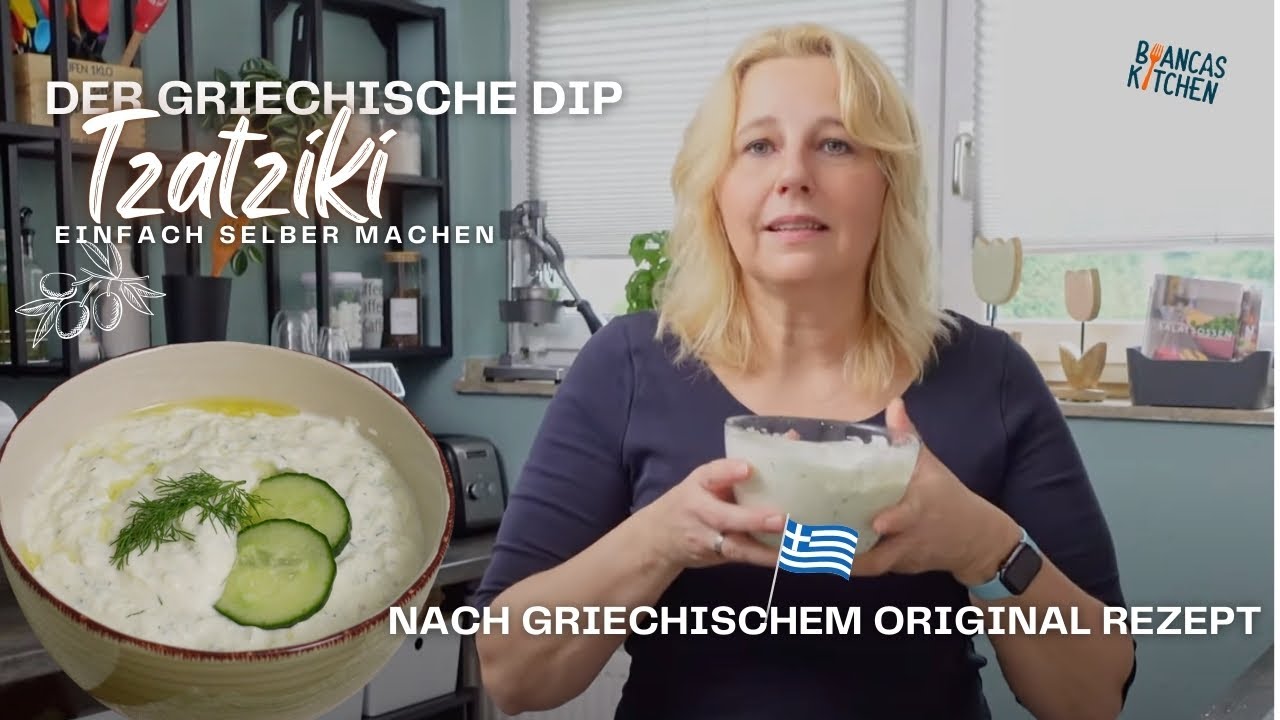Tzatziki nach original griechischer Art  🇬🇷 | Easy selber machen