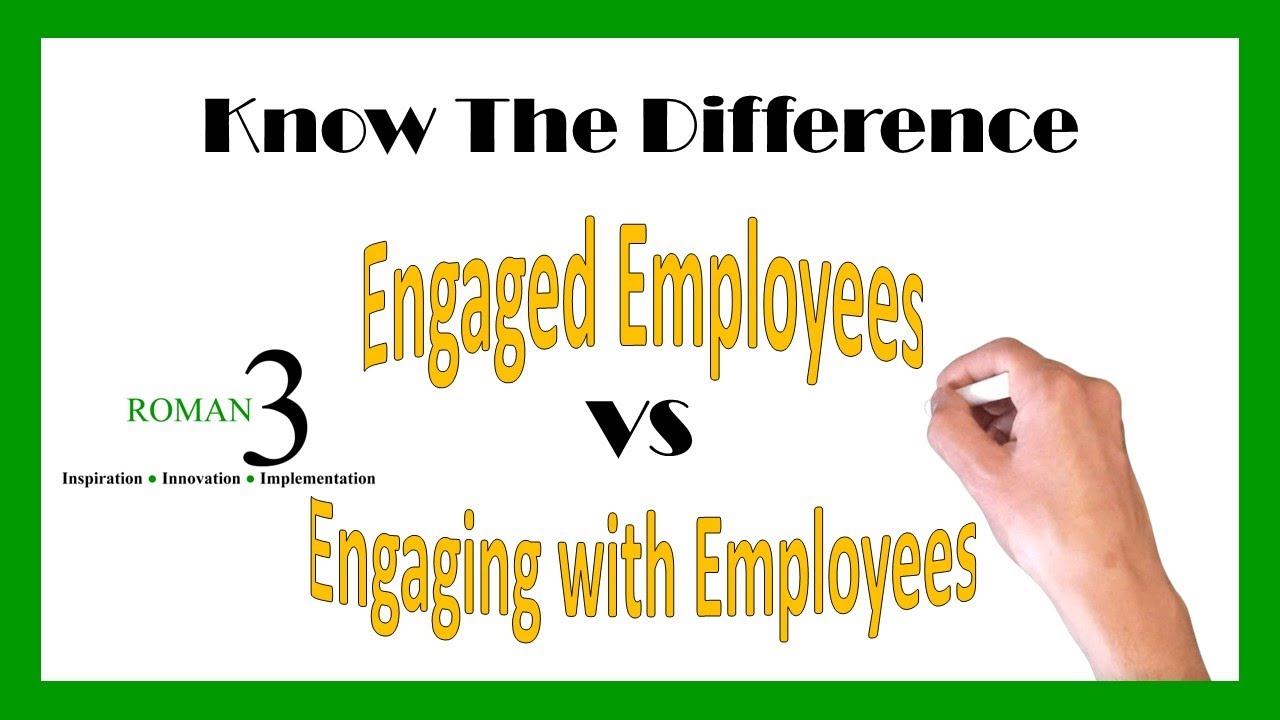 The Difference Between the Verb and Noun of Employee Engagement