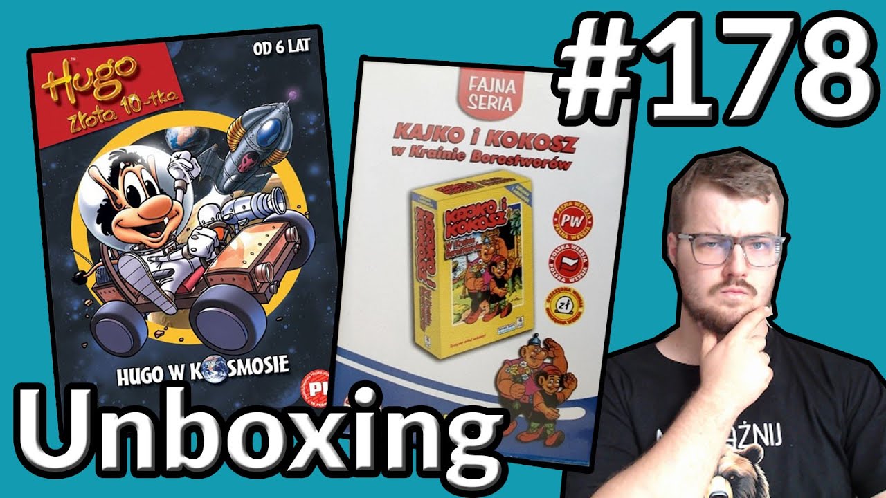Kajko i Kokosz w Krainie Borostworów oraz Hugo w Kosmosie - Unboxing [#178]