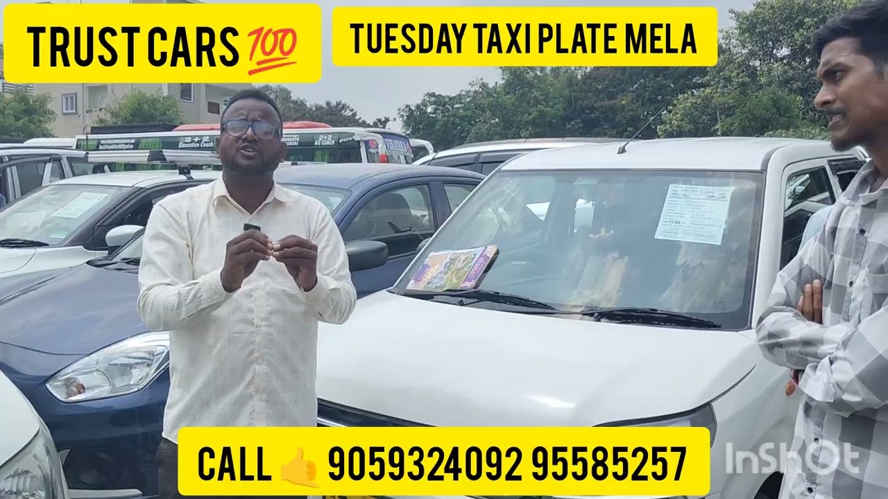 TRUST CARS 💯 TUESDAY TAXI PLATE MELA CALL 🤙 9059324092 9550085257 