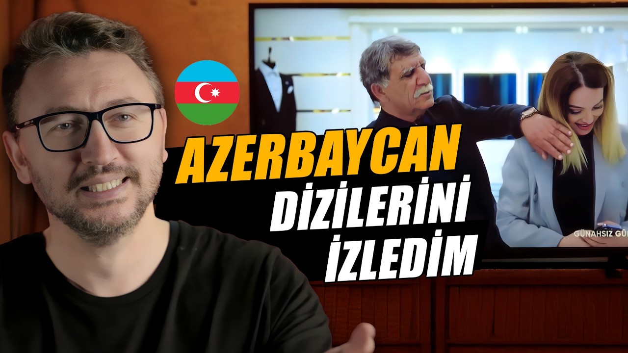 BAKÜ'DE AZERBAYCAN DİZİLERİNİ İZLEDİM - VLOG