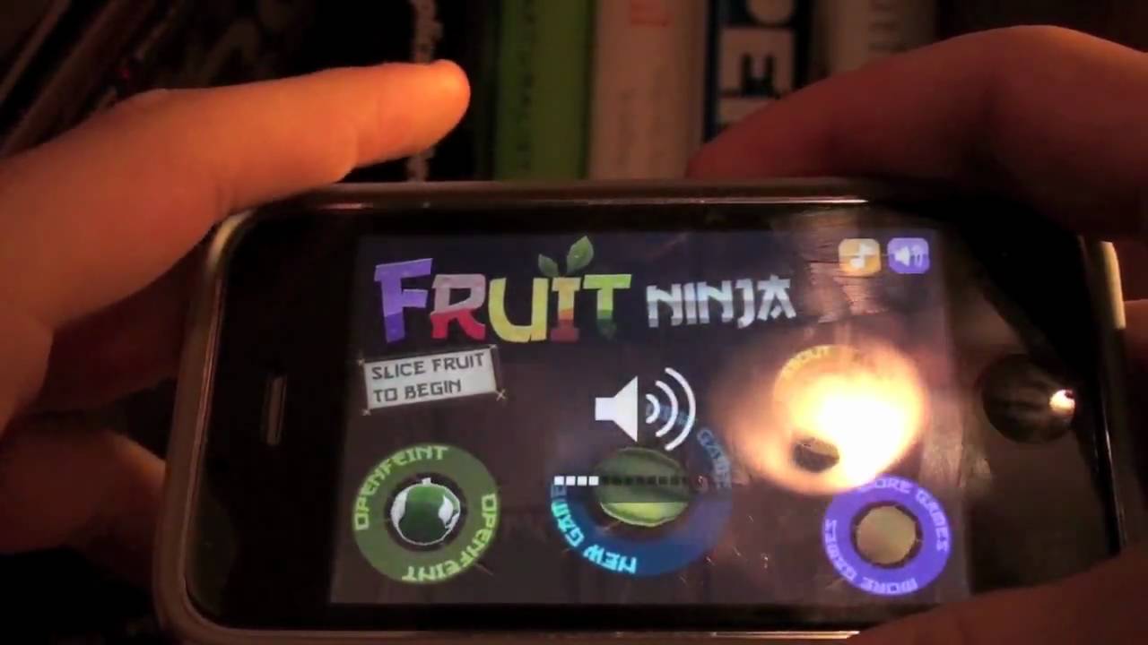 Fruit Ninja iPhone Game(App) Review!