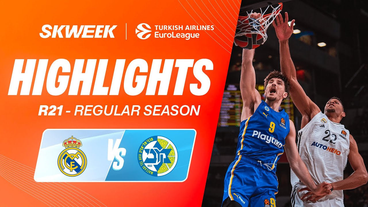 OFFENSIVE FESTIVAL IN MADRID ! 💥 Real Madrid vs Maccabi Tel-Aviv Highlights EuroLeague R21