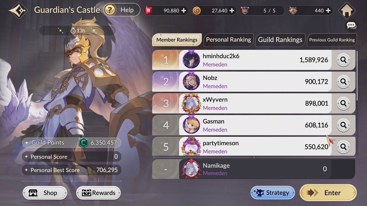 Guardian's Castle: Rudy's Castle Rush - Seven Knights Re:BIRTH