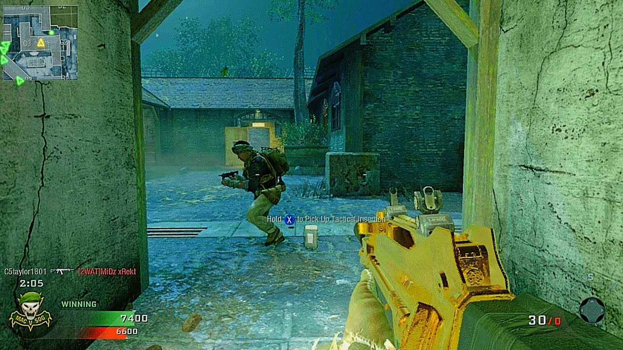 GOLD FAMAS BLACK OPS 1 TEAM DEATHMATCH 'HANOI' ONLINE GAMEPLAY XBOX SERIES X  (no commentary)