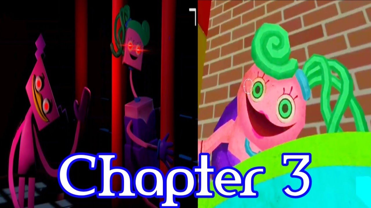 Blue Monster Escape Chapter 3 Playground Mommy Long Legs Gameplay Walkthrough