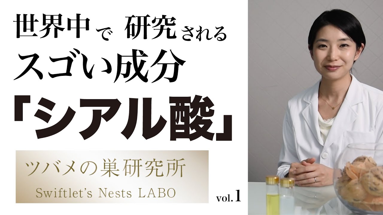 ツバメの巣 LABO  　第1回「シアル酸」