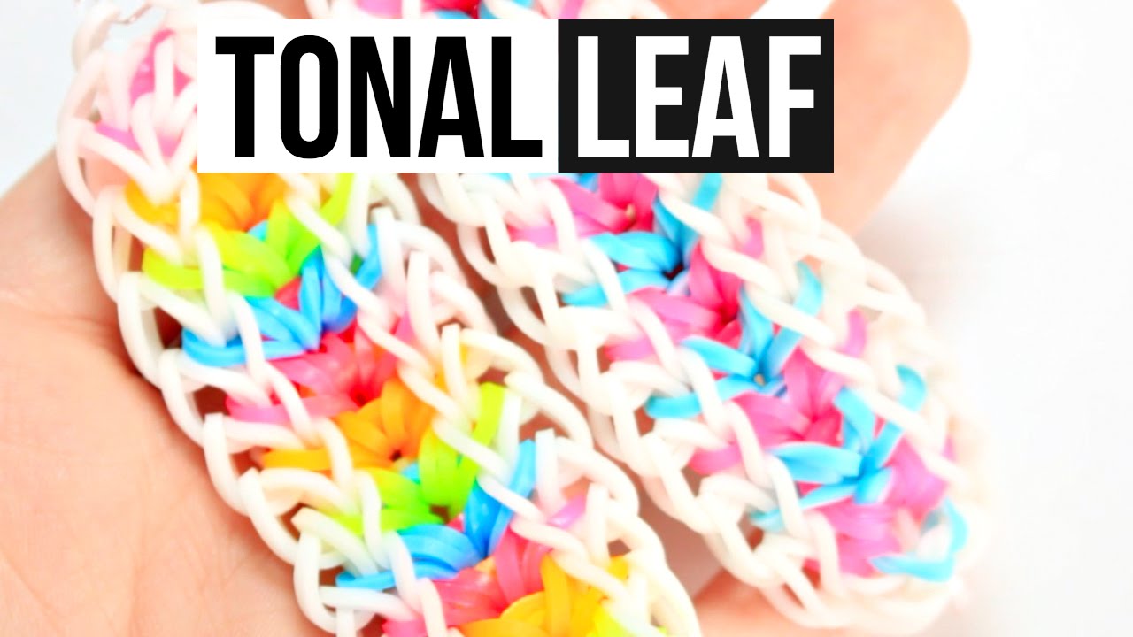 Tonal Leaf Bracelet | Rainbow Loom Tutorial | One Loom