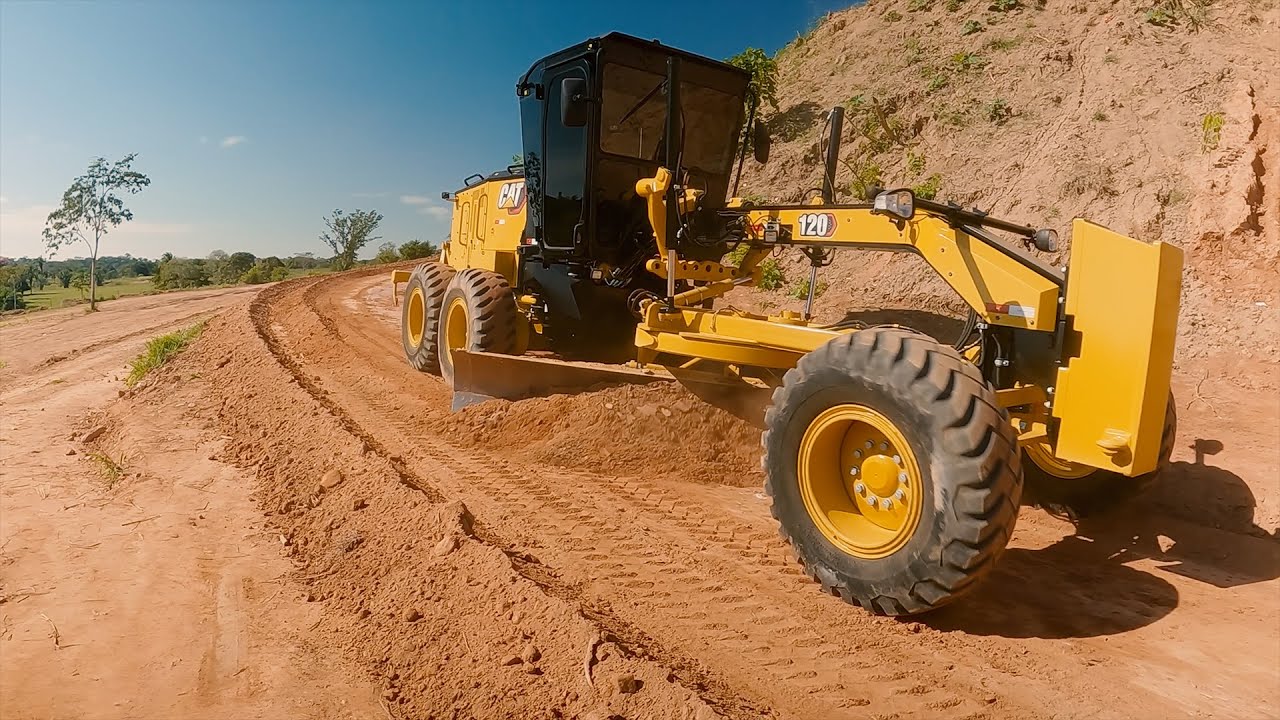 Motoniveladora 120 nova Geração Caterpillar -Treinamento Sotreq