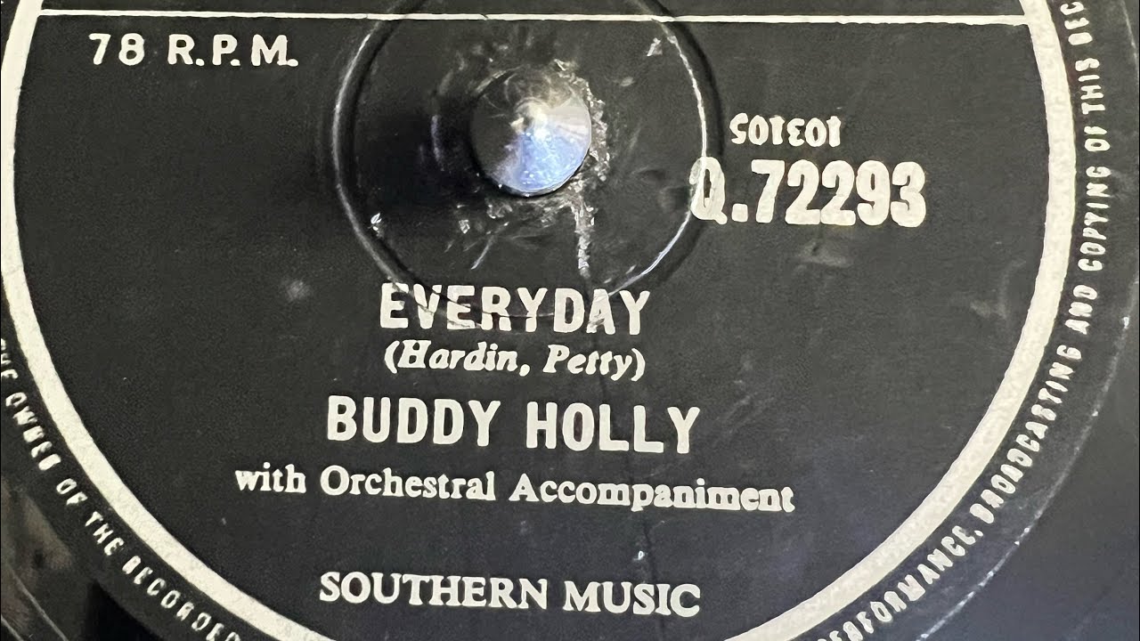 Buddy Holly - Everyday 78rpm