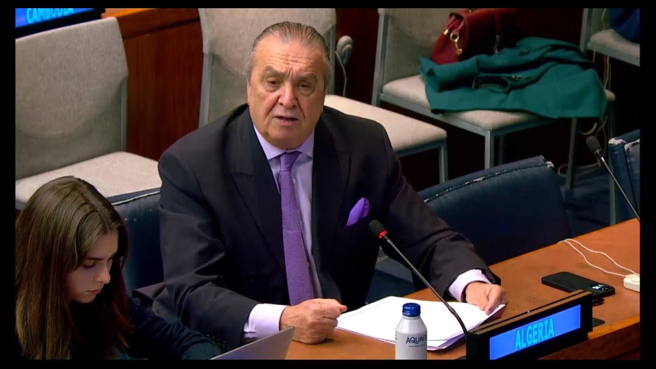 Deuxième droit de réponse de l'Amb Amar Bendjama devant la Quatrième Commission de la Décolonisation