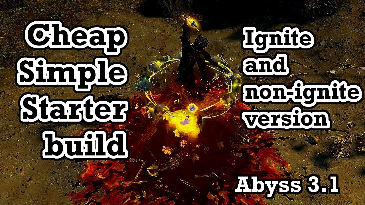 Detonate Dead build. Non-crit. Elder fight included - Path of Exile (3.1 Abyss)