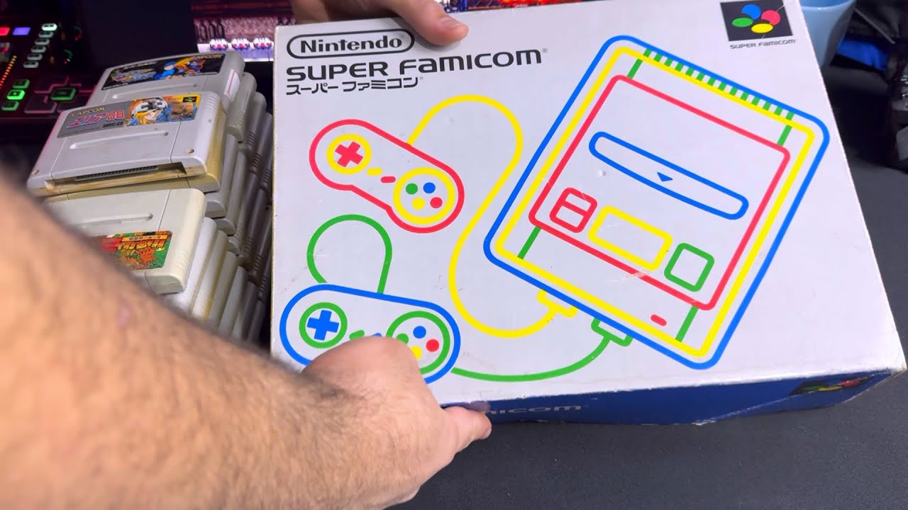 COLEÇÃO NINTENDO SUPER FAMICOM