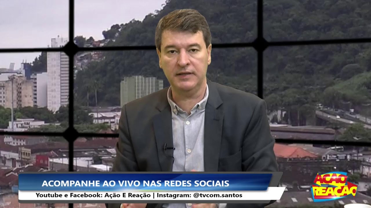 AÇÃO E REAÇÃO 13-01-2026 Com o Diretor do PROCON de Santos,Sidney Vida.
