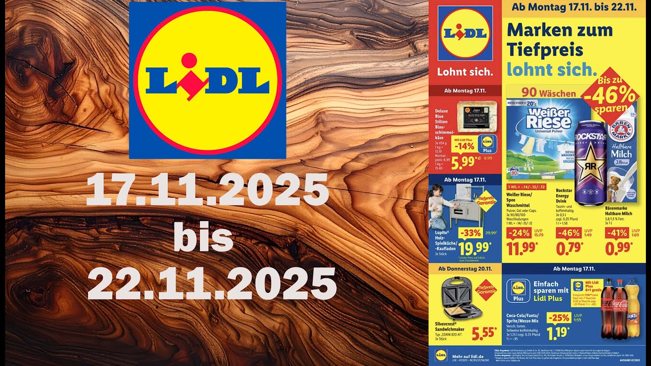 Lidl Prospekt 17.11.2025 bis  22.11.2025