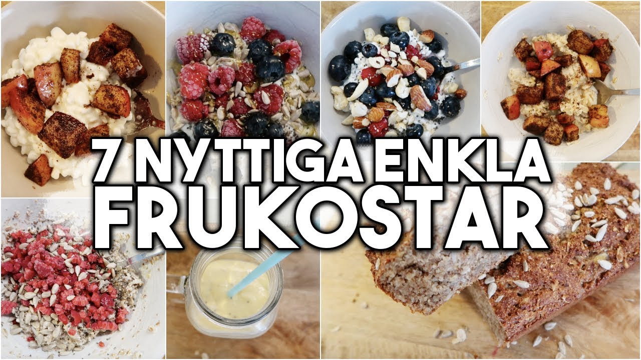 NYTTIGA OCH ENKLA FRUKOSTAR