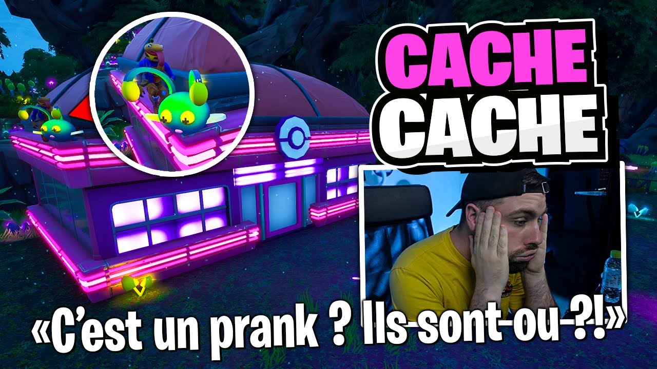 Je trouve personne... Je panique et fais n'importe quoi sur ce cache-cache !