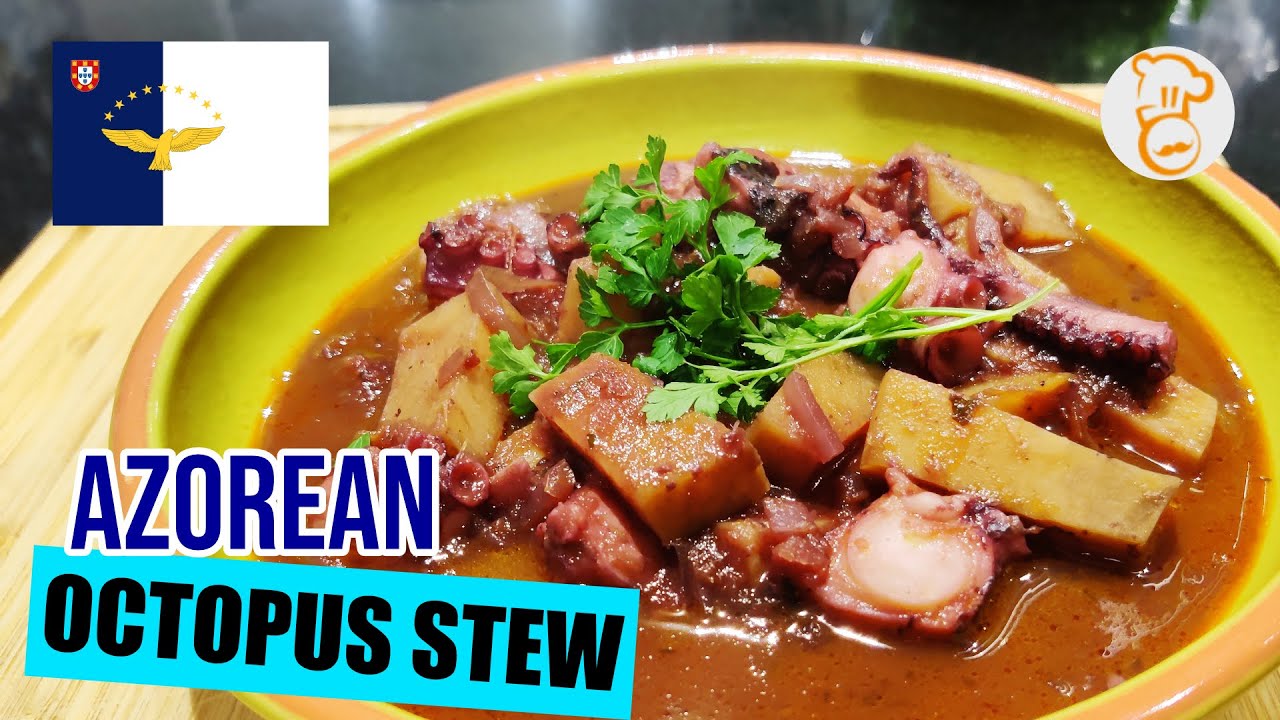 Azorean Octopus stew | Polvo guisado à moda dos Açores