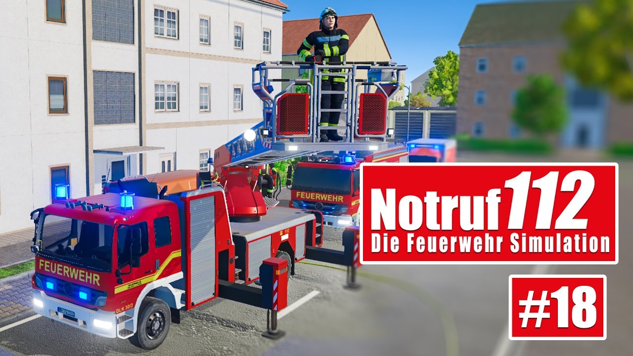 NOTRUF 112 #18: EINSATZ EXTREM: Der LKW brennt! I Gameplay Notruf 112 die Feuerwehr-Simulation