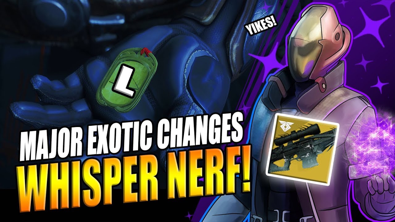 Destiny 2 | HUGE Exotic Nerfs Before Season of Opulence - A Rant